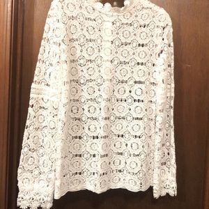 White Lace Blouse